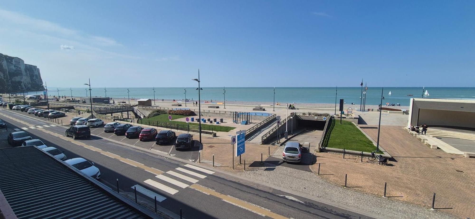 Residence Du Bord De Mer 9 Appartements Avec Une Vraie Vue Mer Le Tréport Exterior foto